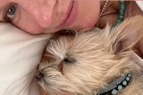 Naomi Watts and her dog