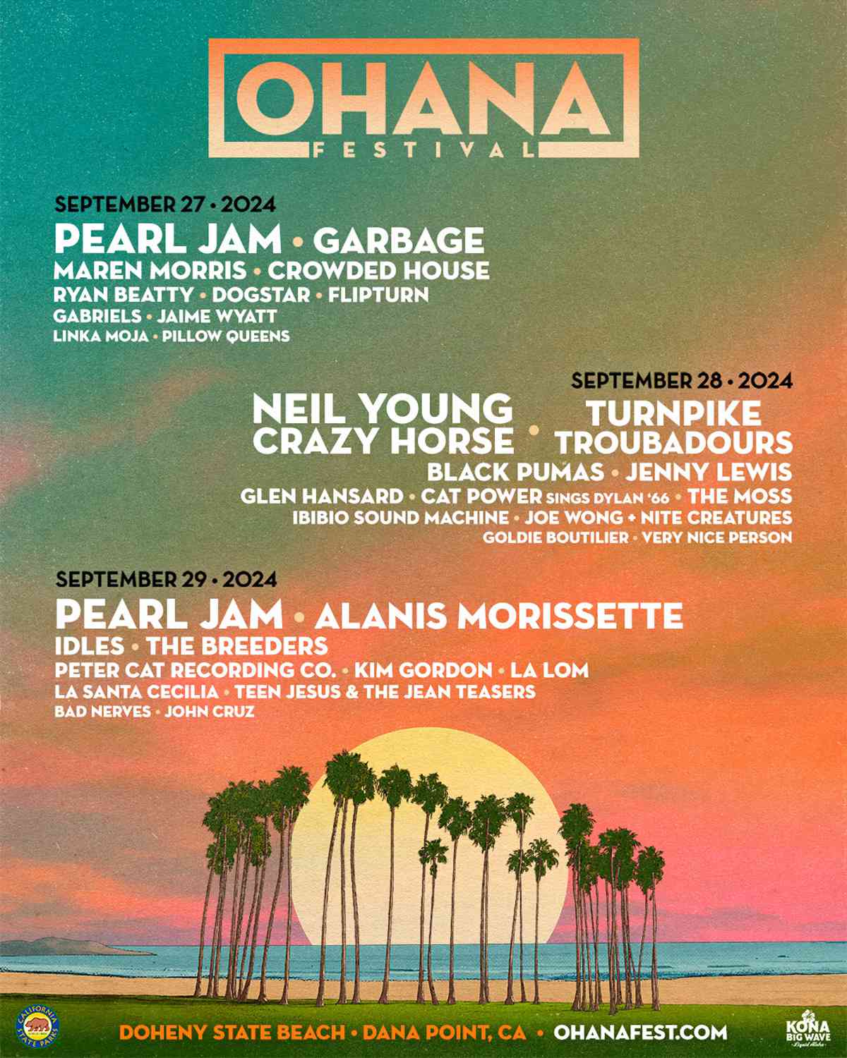 Summer Music Festivals 2024: Ohana Festival