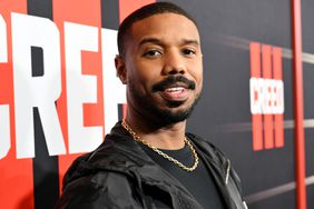 ATLANTA, GEORGIA - FEBRUARY 23: Michael B. Jordan attends the CREED III HBCU fan screening presented by MGM Studios at Regal Atlantic Station on February 23, 2023 in Atlanta, Georgia. (Photo by Paras Griffin/Getty Images for MGM Studios)
