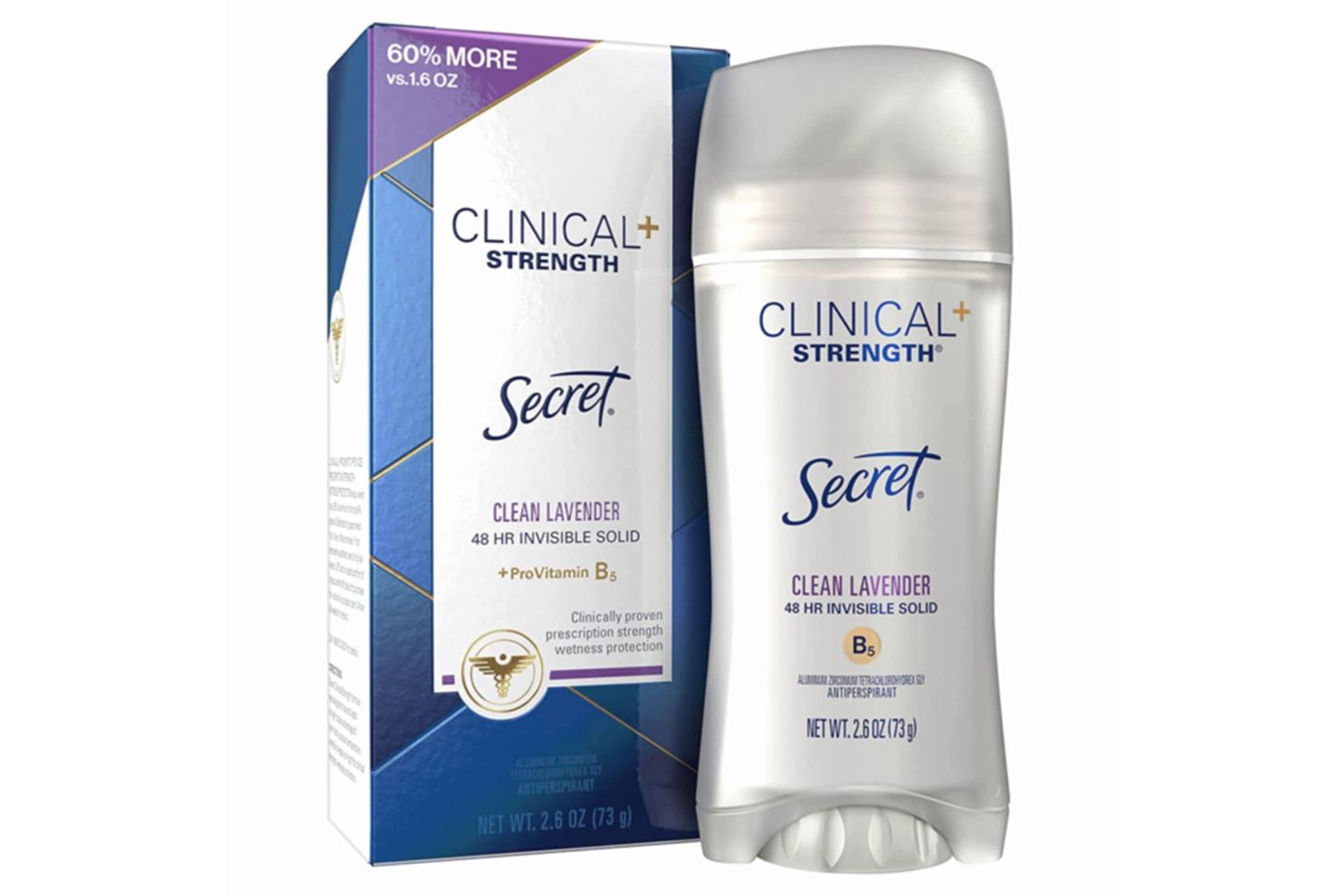Secret Clinical Strength Invisible Solid Antiperspirant and Deodorant