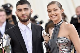 Zayn Malik (L) and Gigi Hadid attend the "Manus x Machina: Fashion In An Age Of Technology" Costume Institute Gala at Metropolitan Museum of Art on May 2, 2016 in New York City