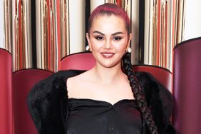 Selena Gomez celebrates the launch of Rare Beauty's Soft Pinch Tinted Lip Oil Collection on March 29, 2023 in New York City.