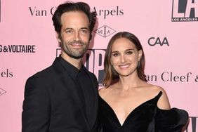 Benjamin Millepied and Natalie Portman attend the L.A. Dance Project Annual Gala on October 16, 2021 in Los Angeles, California.