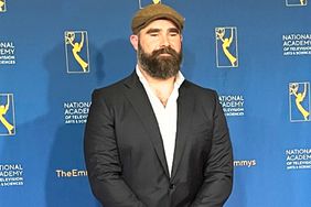 Jason Kelce attends 45th Annual Sports Emmys on May 21, 2024.