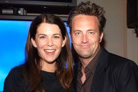 Lauren Graham and Matthew Perry at the Republic in Los Angeles, California.