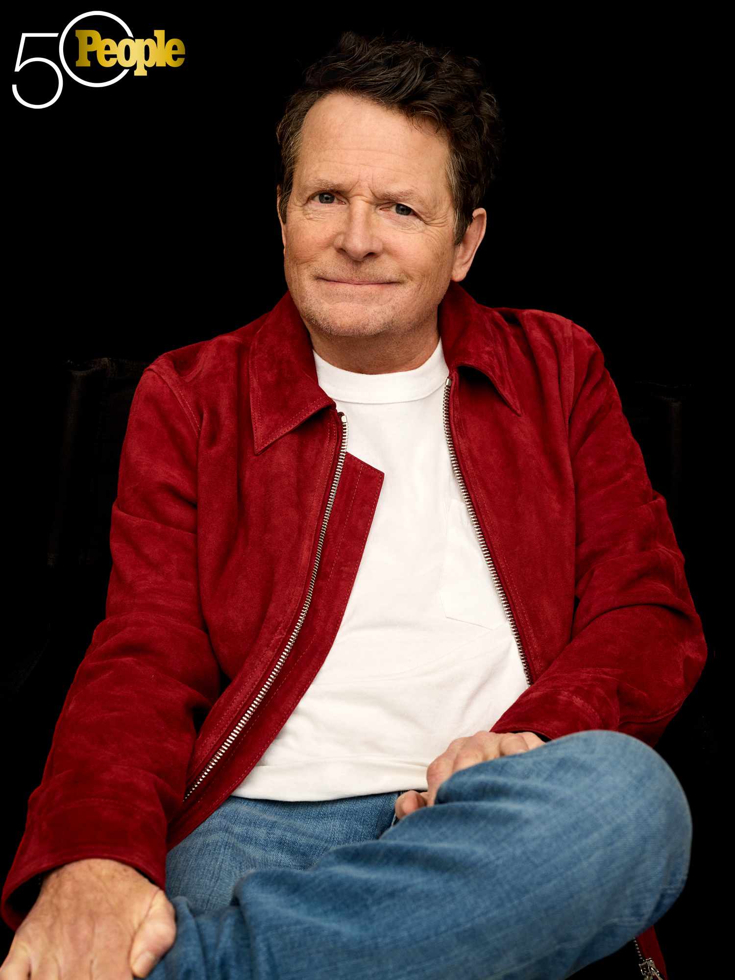 People 50th Anniversary MICHAEL J FOX - photographed 2/26/24 at Jack Studios in New York, NY.