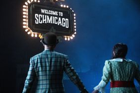 Episode 1. Keegan-Michael Key and Cecily Strong in "Schmigadoon!," premiering April 5, 2023 on Apple TV+