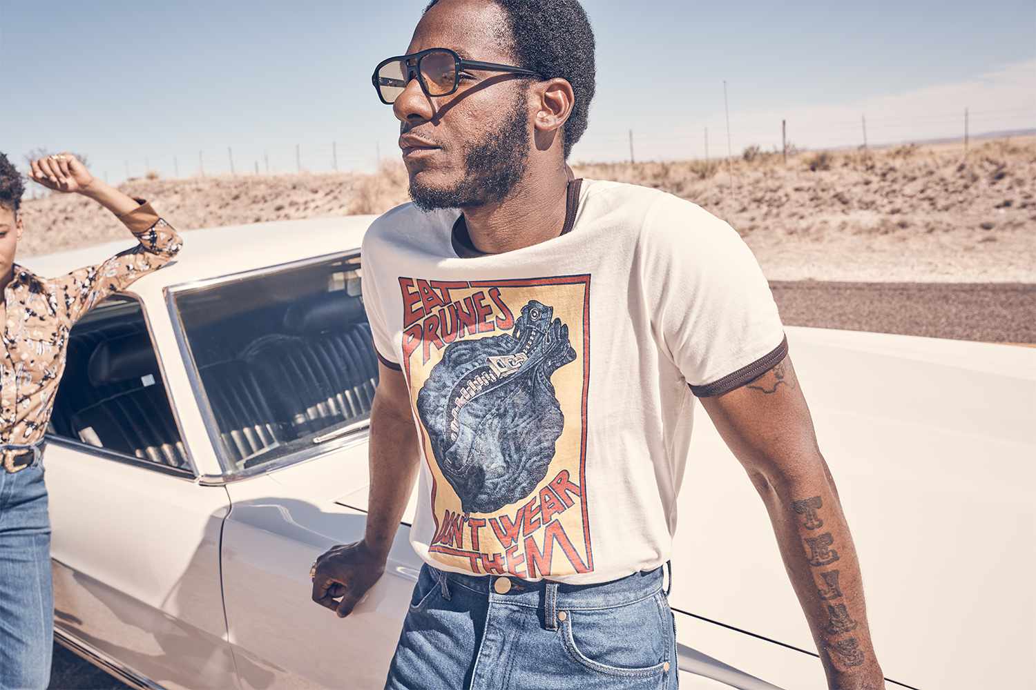 Musician Leon Bridges collaborated with wrangler for a 29-piece collection that launched in September