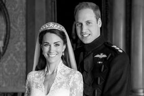 The Prince and Princess of Wales 13 years ago today