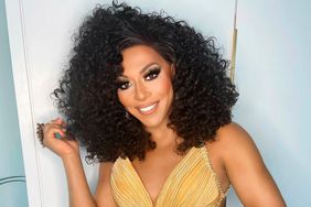 DALLAS, TX - MARCH 15: Drag Queen Shangela is seen in her red carpet look for the 32nd Annual GLAAD Media Awards on March 15, 2021 in Dallas, Texas