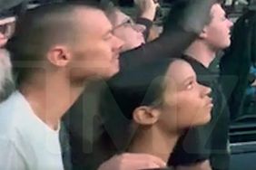 Harry Styles checking out U2's Las Vegas Sphere concert with Taylor Russell