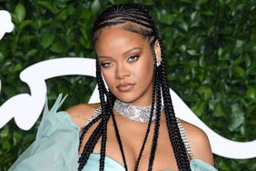 Rihanna arrives at The Fashion Awards 2019 held at Royal Albert Hall on December 02, 2019