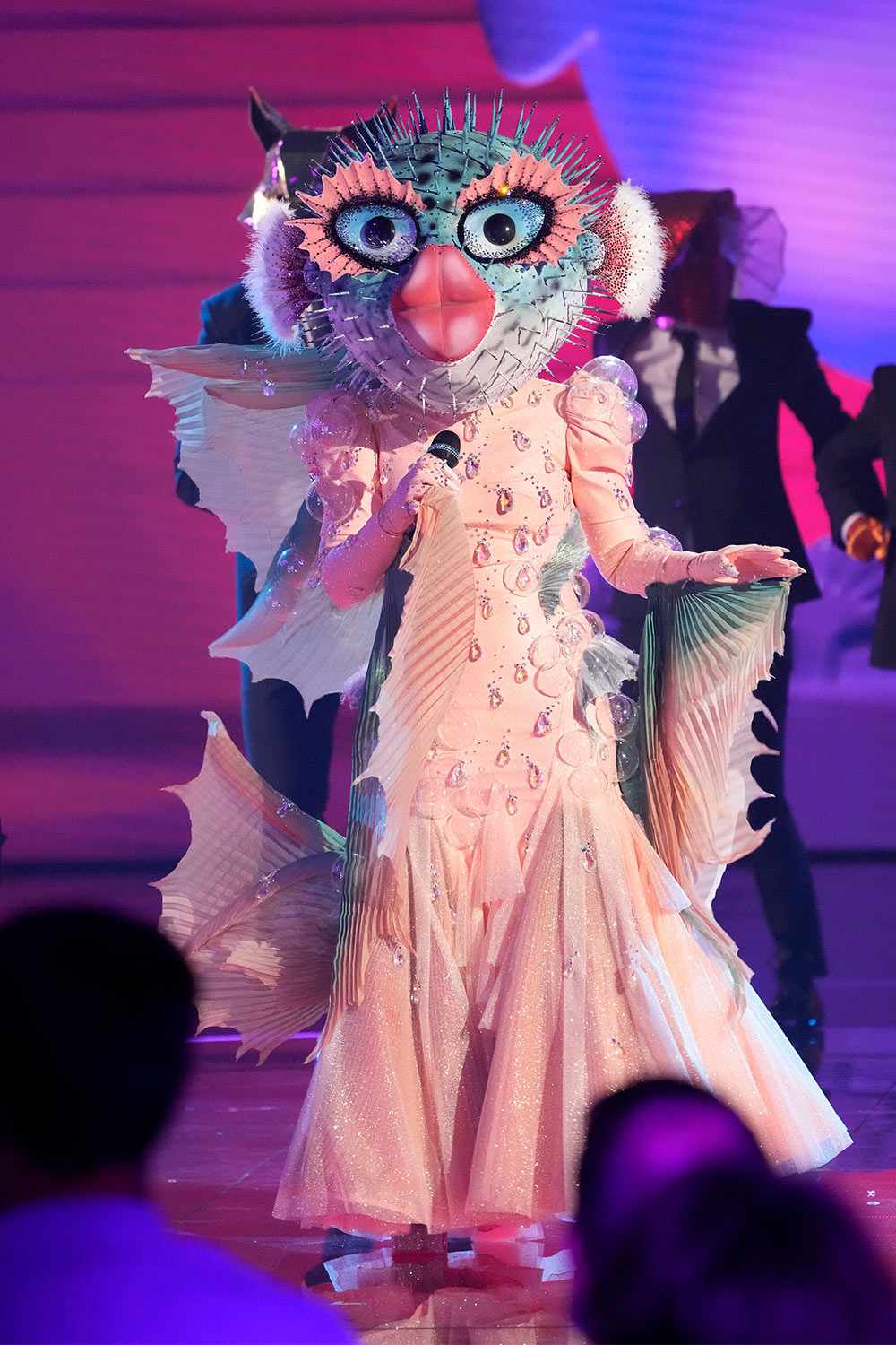 THE MASKED SINGER: puffer fish