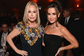 Kathy Hilton and Kyle Richards attend the Elton John AIDS Foundation's 31st Annual Academy Awards Viewing Party