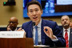 TikTok CEO Shou Zi Chew testifies before the House Energy and Commerce Committee in the Rayburn House Office Building on Capitol Hill on March 23, 2023 in Washington, DC