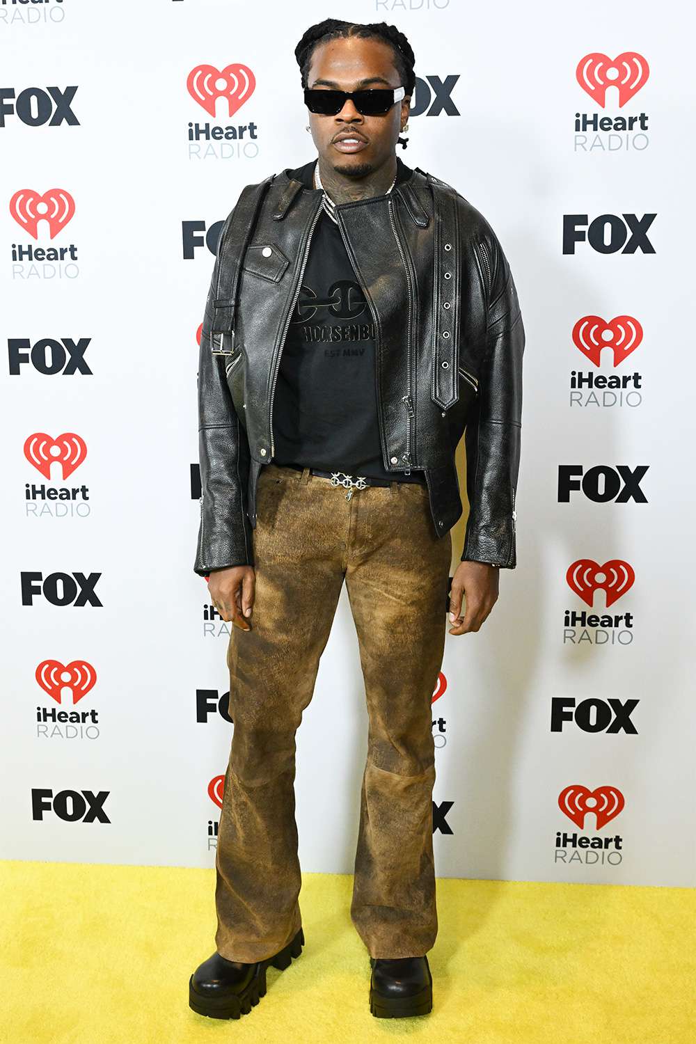Gunna poses in the press room at the 2024 iHeartRadio Music Awards held at the Dolby Theatre on April 1, 2024 in Los Angeles, California