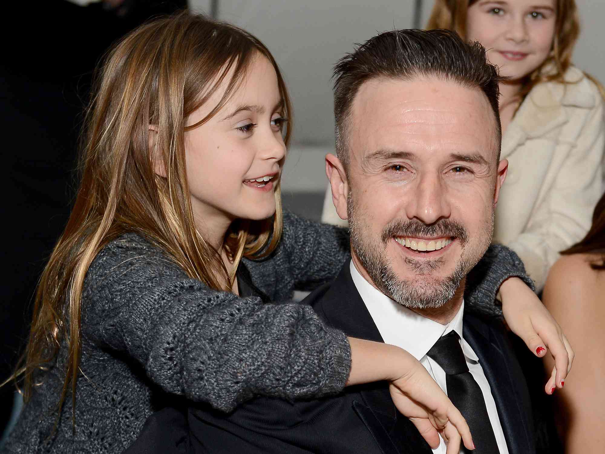 David Arquette (R) and Coco Arquette attend The Art of Elysium's 6th Annual HEAVEN Gala presented by Audi at 2nd Street Tunnel on January 12, 2013 in Los Angeles, California