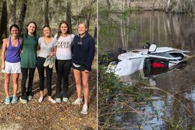Sorority Girls Rescue Mom and Kids from Submerged Van