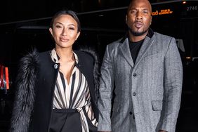 Jeannie Mai and Rapper Jeezy are seen arriving to the Rag & Bone fashion show during New York Fashion Week 