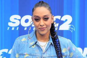 Tia Mowry attends the 'Sonic the Hedgehog 2' Family Day at Paramount Pictures Studios Lot