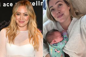 Hilary duff with new baby girl townes instagram 05 07 24