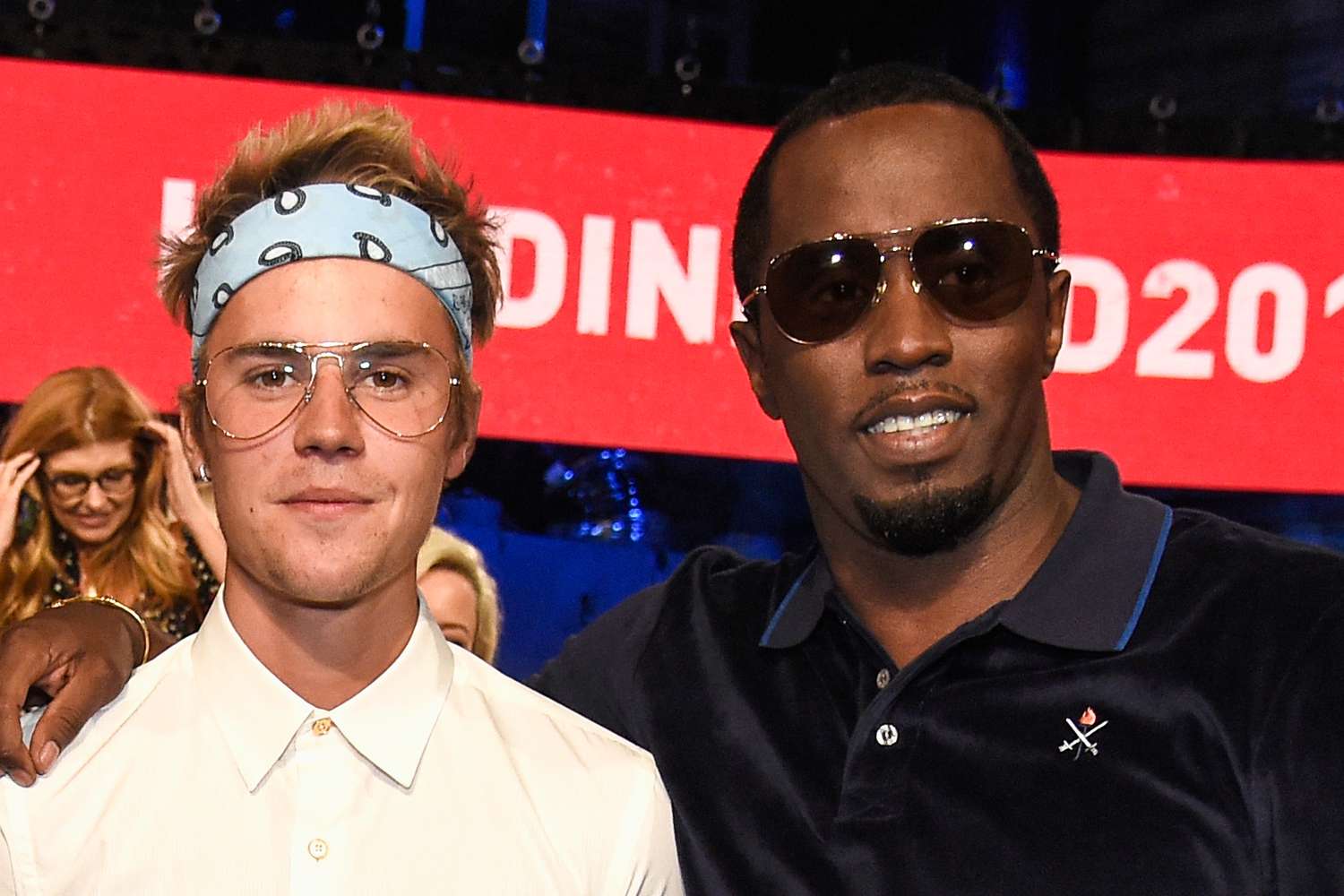Justin Bieber and Sean 'Diddy' Combs