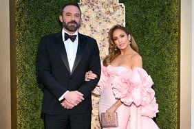 Ben Affleck and Jennifer Lopez at the 81st Golden Globe Awards held at the Beverly Hilton Hotel on January 7, 2024