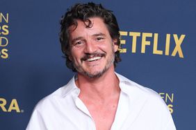 Pedro Pascal poses at the 30th Annual Screen Actors Guild Awards at Shrine Auditorium and Expo Hall on February 24, 2024