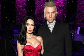 Megan Fox and Machine Gun Kelly attend the Pre-GRAMMY Gala & GRAMMY Salute to Industry Icons Honoring Julie Greenwald and Craig Kallman in Los Angeles, California. 