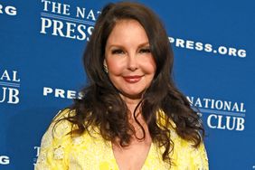 Actress Ashley Judd discusses the need for responsible and respectful reporting on suicides at a luncheon at National Press Club on May 09, 2023 in Washington, DC. (