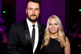 Eric Church and Katherine Blasingame Church attend Best Cellars Wine Dinner on April 24, 2017 in Nashville, Tennessee.