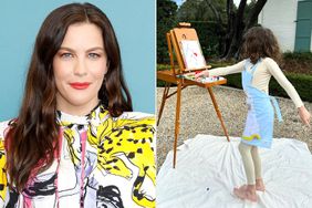 Liv Tyler's daughter painting 
