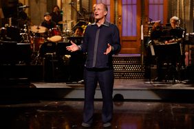 SATURDAY NIGHT LIVE -- Woody Harrelson, Jack White Episode 1839 -- Pictured: Host Woody Harrelson during the Monologue on Saturday, February 25, 2023 -- (Photo by: Will Heath/NBC via Getty Images)