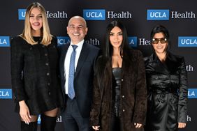 Kourtney, Khloe and Kim Kardashian Attend Event Celebrating Health Center Named After Dad Robert