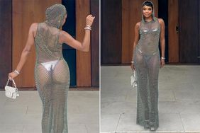 Gabrielle Union Almost Bares All in Sheer Silver Dress and Thong for Beyonce's Renaissance World Tour