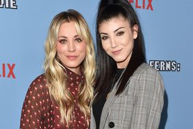 Kaley Cuoco and Briana Cuoco attend the LA Premiere "Between Two Ferns: The Movie"