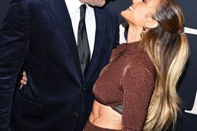 Ben Affleck and Jennifer Lopez attend The Last Duel New York Premiere on October 09, 2021 in New York City.