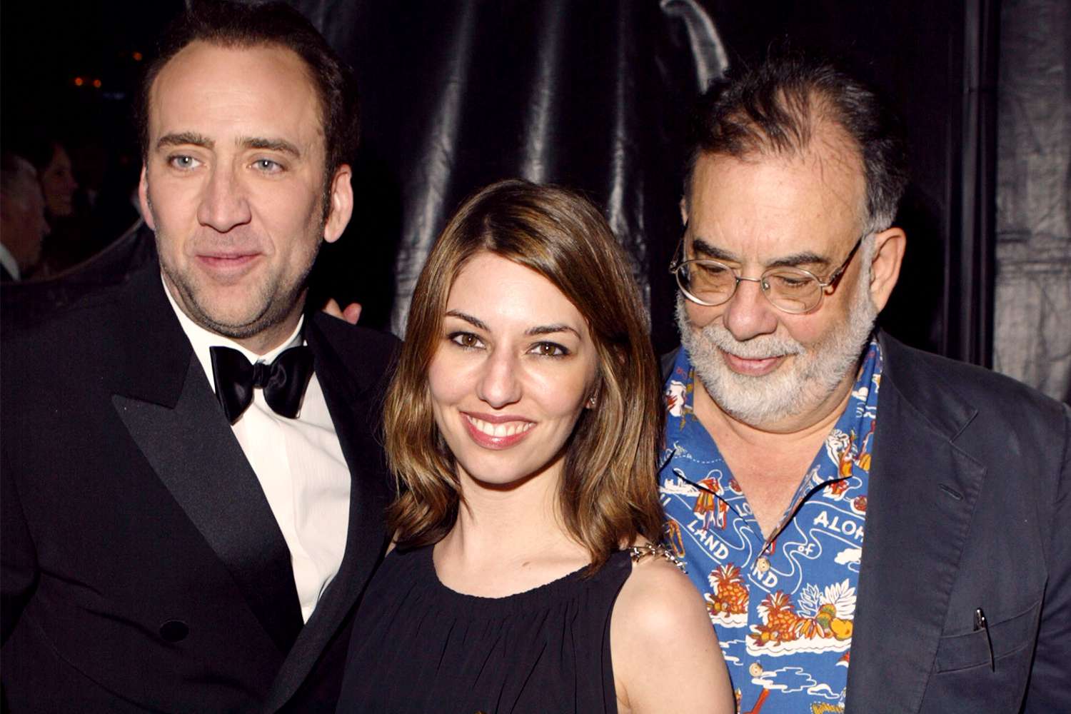 Nicolas Cage, Sofia Coppola and Francis Ford Coppola (Photo by J. Vespa/WireImage)