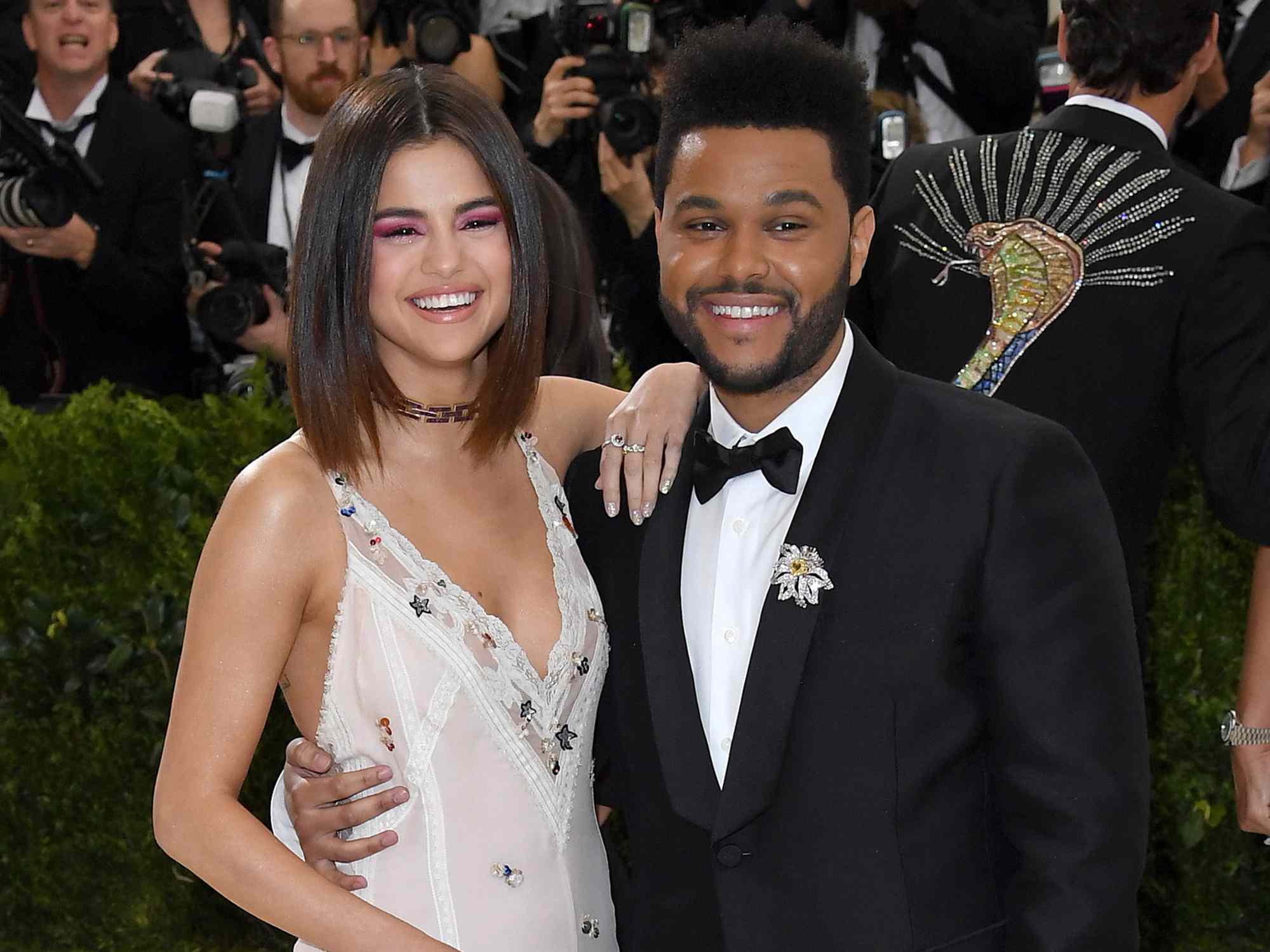Selena Gomez and The Weeknd attend the "Rei Kawakubo/Comme des Garcons: Art Of The In-Between" Costume Institute Gala at the Metropolitan Museum of Art on May 1, 2017 in New York City