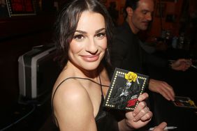 NEW YORK, NEW YORK - JANUARY 20: Lea Michele poses at the Sony Masterworks Broadway "Funny Girl" New Broadway Cast Recording CD official release day signing at The August Wilson Theater Lobby on January 20, 2023 in New York City. (Photo by Bruce Glikas/Getty Images)