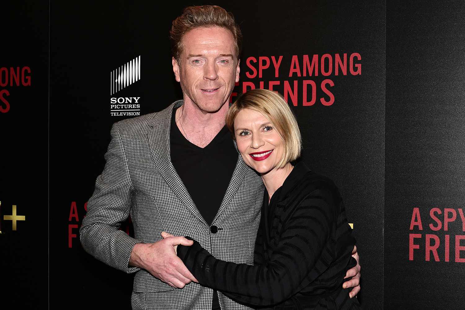 Damian Lewis and Claire Danes attend MGM+'s "A Spy Among Friends" New York Premiere