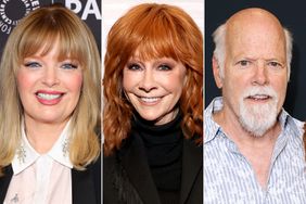 Melissa Peterman attends PaleyFest LA 2024 screening of "Young Sheldon" at Dolby Theatre; Reba McEntire speaks during the Super Bowl LVIII Pregame & Apple Music Super Bowl LVIII Halftime Show; Rex Linn and Reba McEntire attend "America's Got Talent" Red Carpet 