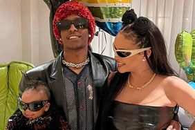 Rihanna and ASAP Rocky and RZA