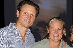 Tony Goldwyn and Jane Musky attend The Academy of Motion Picture Arts and Sciences' Oscars outdoors screening of "Ghost" on July 13, 2012 in Hollywood, California.