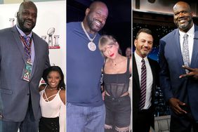 Celebs Standing Next to Shaquille O'Neal