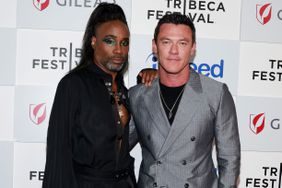 Billy Porter and Luke Evans attend the "Our Son" premiere during the 2023 Tribeca Festival