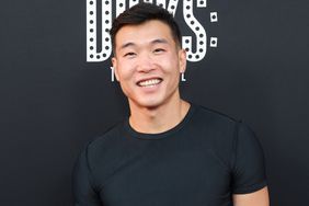 Joel Kim Booster attends the Los Angeles premiere of A24's "Dicks: The Musical" 