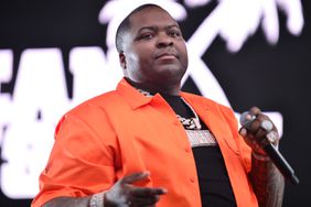 Sean Kingston performs live on stage during "Hot Summer Night" concert at FPL Solar Amphitheater at Bayfront Park on June 3, 2023