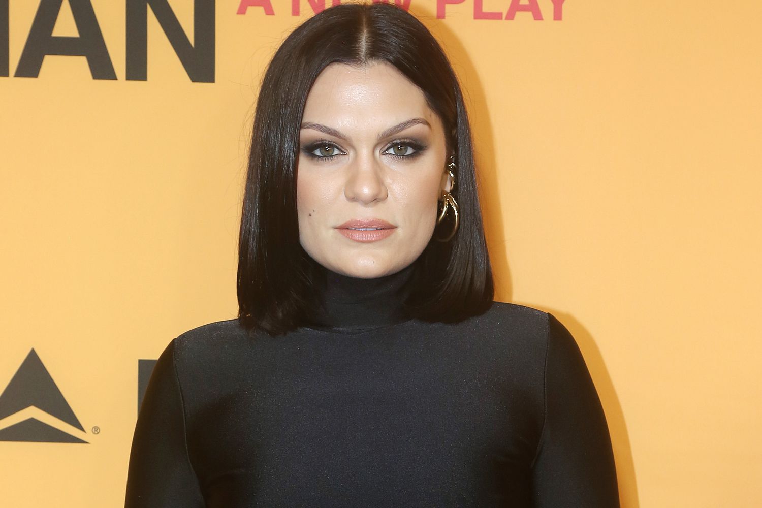 Jessie J poses at the opening night of the new play "Thoughts of a Colored Man"