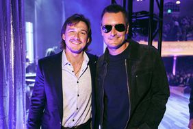 Morgan Wallen and Eric Church seen backstage during the 15th Annual Academy of Country Music Honors at Ryman Auditorium on August 24, 2022